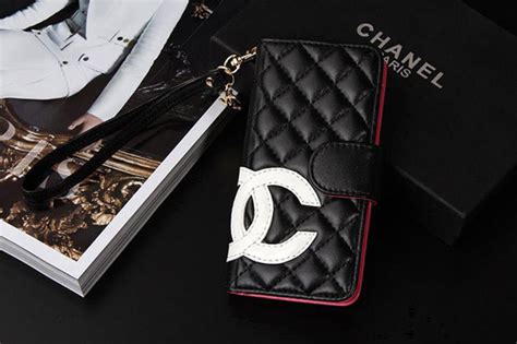 chanel cassette phone case|chanel phone case folio.